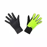 GOREWEAR Mid Guantes M GORE-TEX INFINIUM™, Black/Neon Yellow, 9