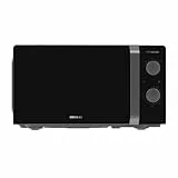 Cecotec Microondas Inverter 20L Proclean 2010 Inverter. 700W, 5 Niveles de Potencia, Bajo Consumo, Plato Giratorio de 245mm, Temporizador 30mins, 8 Modos y Avisador Acústico