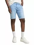 TOM TAILOR Denim 1046311 Bermudas Jeans Shorts, 37701-light Bright Blue, XS Hombres