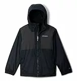Columbia Rainy Trails II Chaqueta con Forro Polar, Mantente Seco con Equipo Impermeable, Detalles Reflectantes, Forro Polar Acogedor y Bolsillos con Cremallera Seguros - Juvenil Niños