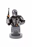 Cable Guys - Star Wars The Mandalorian Gaming Accessories Holder & Phone Holder for Most Controller (Xbox, Play Station, Nintendo Switch) & Phone