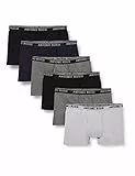 Antonio Rossi (Paquete de 3/6) Boxers Ajustados para Hombre | Calzoncillos Tipo Bóxer Con Cintura Elástica | Suaves y Transpirables para Uso Diario
