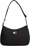 Tommy Jeans Tjw ESS Daily Shoulder Bag Aw0aw17888, Bolsa de Hombro para Mujer, Black (Black), One Size