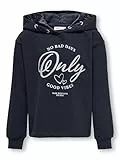 KOGWENDY Glitter LS Hood UB SWT Noos, Sudadera con Capucha,