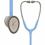 3M Littmann Fonendoscopios Lightweight II S.E. 2454, tubo de color azul cielo, 71,1 cm