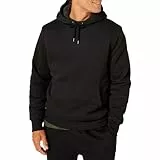 Amazon Essentials Sudadera con Capucha y Forro Polar Hombre, Negro, L