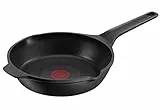 Tefal Aroma On - Sartén de aluminio fundido 24 cm recubrimiento titanio antiadherente y thermosport, aptas para todo tipo de cocinas, base gruesa adecuada para inducción