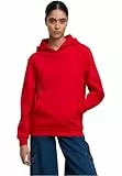 Urban Classics Sudadera con Capucha de Las Mujeres, 70% Algodón 30% Poliéster, Rojo, XS