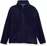 Amazon Essentials Chaqueta de Forro Polar con Cremallera Completa y Cuello Levantado Niño, Azul Marino, 5 años