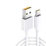 Cable USB C 2M,Cable USB C de Carga Rápida 65W 6.5A Cable carga SUPERVOOC,Cable de carga rápida 65W para OPPO Find X5/X3/2 Neo/Pro/Reno 8/7/6/5/4 Pro,realme GT NEO 2 Pro/3T/3,OnePlus 11 Nord 2