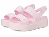 Crocs Brooklyn 4u, Sandalias Mujer, Leche Rosa, 39/40 EU