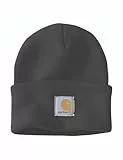 Carhartt Knit Cuffed Beanie, Gorro de punto, Unisex adulto, Negro, Talla única