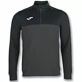 Joma Winner Sudadera, Hombre, Antrac.-Negro, M
