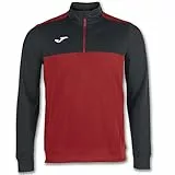 Joma Winner Sudadera, Hombre, Rojo-Negro, L