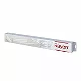 Rayen | Tendedero telescópico de Pared | Tanto para Interior como para Exterior | 5 Metros de Superficie de tendido | Plegable para Ahorrar Espacio | Dimensiones 80 x 37 cm | Color Blanco