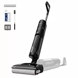 DREAME H12 Pro FlexReach Aspirador en Seco y Húmedo, Alcance Plano de 180°, Secado Durante 5 Min, 18 kPa de Succión, Lavado en Caliente a 90 °C, Limpieza de Borde a Borde, Limpieza de 50 Minutos
