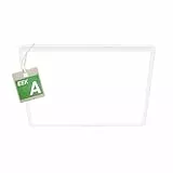 Briloner - EEK A Lámpara de techo LED Eficiente con 14W a 3000lm, aprox. 50.000h, plana, luz indirecta, 42x42x3 cm, blanco, Cuadrado
