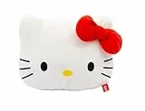 Grandi Giochi Hello Kitty - Cojín Suave y Colorido de 35 cm de Hello Kitty con Lazo Rojo o Azul – Colecciona Todas Las Expresiones variadas – para Estar Siempre a la Moda