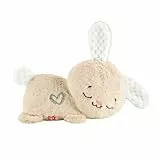 Fisher-Price Conejito Hora de Dormir, Peluche para bebés que ayuda a relajar y calmar al bebé con sus movimientos rítmicos, luces y música, juguete regalo para recién nacidos, HXG97