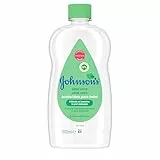 Johnson's Baby Aceite corporal hidratante para bebés con aloe vera (500 ml), aceite de bebé hipoalergénico para toda la familia, probado por pediatras, apto para masajes