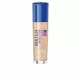 Rimmel London Match Perfection Foundation Base de Maquillaje Tono 101 Classic Ivory - 30 ml
