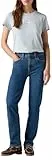 Levi's 724 High Rise Straight, Vaqueros Mujer, Mosey Mid Stone, 30W / 30L