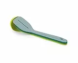 Joseph Joseph Duo Utensilios de Cocina, 4 piezas, Accesorios de cocina en Nylon resistentes al Calor, Cucharas, Cucharón, Espátula, Azul