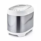 Ariete 133 Panificadora de Acero Inoxidable - 550W, 1 kg, 500 g, 15 h, Botones