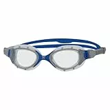 Zoggs Predator Flex-Regular Fit Gafas de natación, Adultos Unisex, Blue/Clear