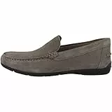 Geox U Siron, Mocasin Hombre, Gris, 41.5 EU