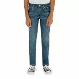 Levi's Kids Lvb 510 Skinny Fit Jean Class 8e2008 Pantalones, Azul (Burbank Blue), 8 años para Niños