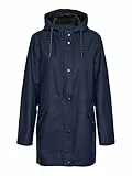Vero Moda Vmmalou Noos-Chaqueta con Revestimiento, Navy Blazer, S para Mujer