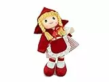 Teorema – Muñeca de Trapo de Carlota de Cuentos de Hadas, muñeca de Tela, Juguete para niños, Altura 30 cm