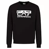 Emporio Armani Sudadera Sweatshirt Hombre EA7 6RPM60 PJ05Z, Negro , XL