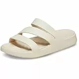 Crocs Getaway Strappy, Sandalias Mujer, Stucco, 36/37 EU