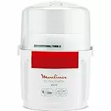 Moulinex Picadora la Moulinette, picadora de 800 W, pica carne, verduras, frutos secos, queso, 200 gr capacidad, pica, corta o mezcla, sistema 1-2-3, cuchilla doble acero inoxidable, blanco, AD5601