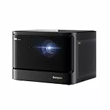 Proyector 4K Dangbei DBOX02, 2450 ISO lúmenes, Proyector de Cine en casa con GTV Netflix, BLU-Ray 3D de 200 Pulgadas con WLAN y Bluetooth, 2x12 W DTS:X, Dolby Digital Plus, HDR10+, Autofoco