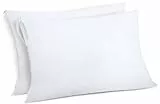 Utopia Bedding Protector de Almohada Impermeable 40x70 cm (Juego de 2) con Cremallera, Funda Almohada Certificado Oeko-Tex