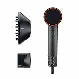Ufesa Secador Ion Plasma Essence, Sensor Temperatura, Motor 110,000 rpm, Generador de Iones, Elimina el Encrespamiento, Accesorios Magnéticos, 2 Velocidades 2 Temperaturas, Aire Frío, Ultrasilencioso