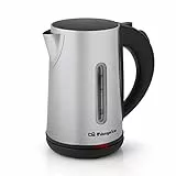 Orbegozo KT 6022, Hervidor de agua, 0,8L, jarra extraible, visor de agua, de 900 a 1100 W, protección sobrecalentamiento, recoge cable en la base, indicador luminoso de encencido
