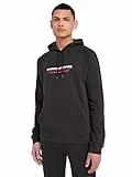 Tommy Hilfiger OH HOODIE, Sudadera con Capucha para Hombre, Negro (Black), L