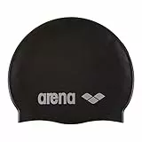 ARENA Classic Silicone Gorro de Natación Unisex, Gorro de Natación para Mujeres y Hombres, Gorro de Natación con Borde Reforzado, Gorro de Natación Suave y Resistente