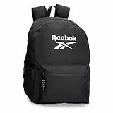 Reebok Carson Mochila Negro 34x43x15 cms Poliéster 21,93L by Joumma Bags