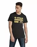 G-Star Para Hombre Camiseta Graphic 8, Negro (dk black D14143-336-6484), XL