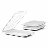 Tatay Porta Embutidos Fresh | Set de 3 Estándar | Tupper Embutido Nevera | Tapa Extraíble, Apilable | Apto Congelador, Microondas y Lavavajillas | Libre de BPA, 17 x 3,2 x 25,2 cm, Color Blanco