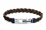 Tommy Hilfiger Jewelry Pulsera de Cuero Trenzado para Hombre Color Marrón - 2790309