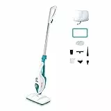 Polti Vaporetto SV205 Escoba Doble función con Limpiador portátil Integrado, autonomía de Vapor ilimitada, Lista en 30 Segundos, 9 Accesorios en dotación, 1300 W, Blanco y Azul
