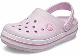 Crocs Crocband Clog K, Zuecos Unisex niños, Rosa Ballerina Pink, 36/37 EU