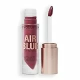 Revolution, Air Blur Labial Líquido Mate, Color de Larga Duración, Vegano y Libre de Crueldad, Black Cherry Cool-Toned Mauve, 3.5ml
