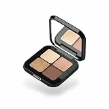 KIKO Milano Bright Quartet Eyeshadow Palette 01 | Paleta Con 4 Sombras De Ojos Cocidas Para Uso En Seco Y Mojado
